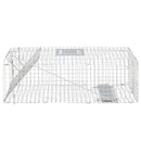 vidaXL horganyzott élőlénycsapda 80 cm