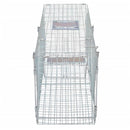 vidaXL horganyzott csapda 100 cm