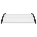 vidaXL PC ajtó előtető 120 x 100 cm