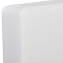 vidaXL 3 személyes fehér műbőr elemes kanapé