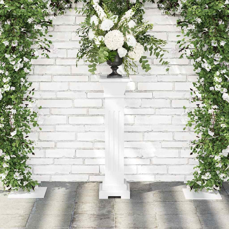 Klasszikus négyszögletes MDF virágtartó oszlop