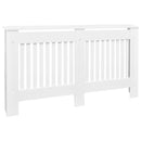 Fehér MDF radiátorburkolatos szekrény 152 cm