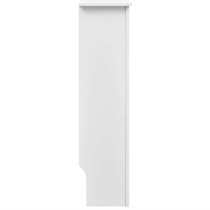 Fehér MDF radiátorburkolatos szekrény 152 cm