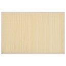 6 db bambusz alátét 30 x 45 cm természetes bambusz szín