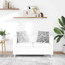 vidaXL fehér 2 személyes műbőr kanapé