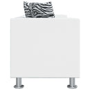 vidaXL fehér 2 személyes műbőr kanapé