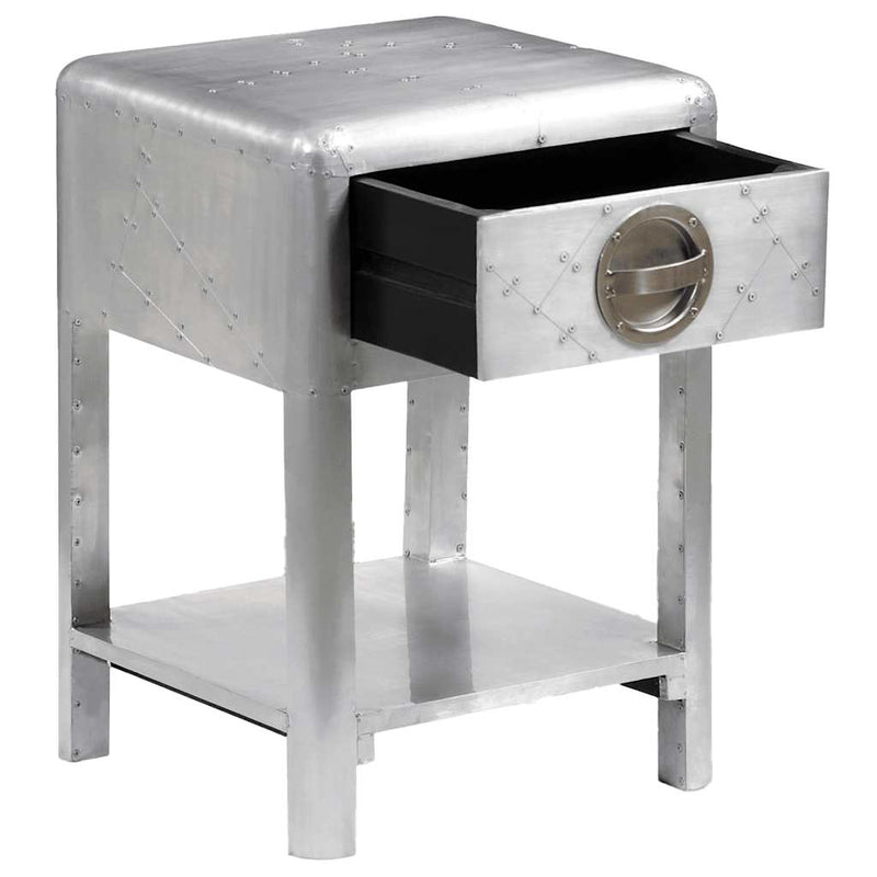 vidaXL egyfiókos, vintage repülős kisszekrény