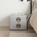 vidaXL vintage repülős stílusú kisasztal 2 fiókkal