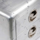 vidaXL vintage repülős stílusú kisasztal 2 fiókkal