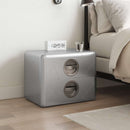 vidaXL vintage repülős stílusú kisasztal 2 fiókkal