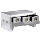 vidaXL háromfiókos, vintage repülős dohányzóasztal