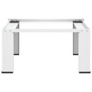 vidaXL fehér mosógéptartó állvány