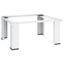 vidaXL fehér mosógéptartó állvány