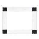 vidaXL fehér mosógéptartó állvány