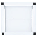 vidaXL fehér mosógéptartó állvány kihúzható polccal