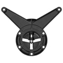 4 db állítható magasságú fekete asztalláb 870 mm