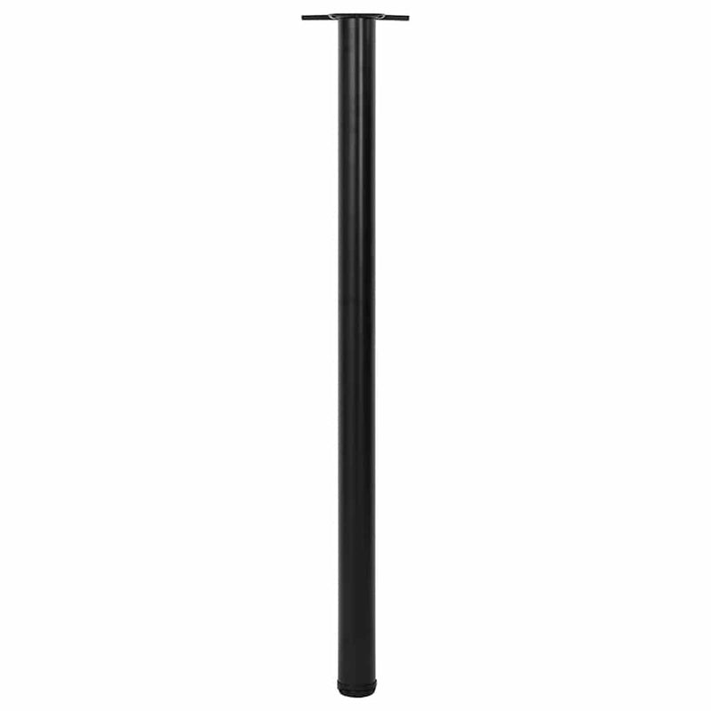 4 db állítható magasságú fekete asztalláb 1100 mm
