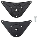 4 db állítható magasságú fekete asztalláb 870 mm