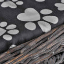 Fűzfa macskabútor kisállatház/ágy/kastély/kaparóoszlop párnával