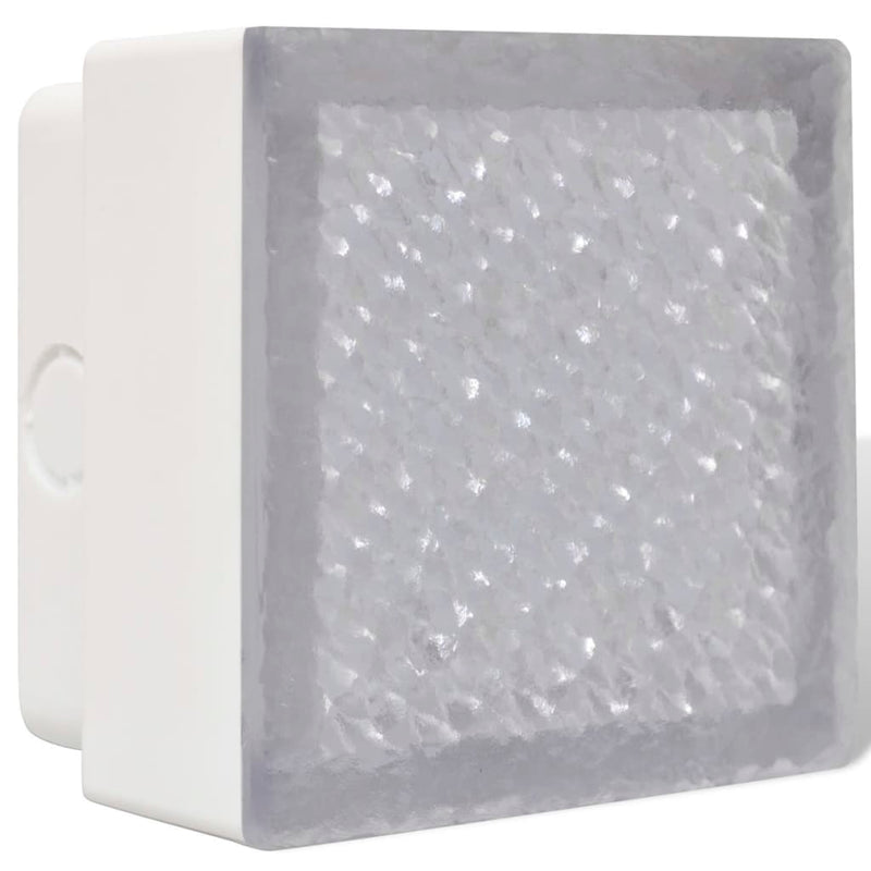 2 db LED földbe építhető izzó / kültéri lámpa 100 x 100 x 68 mm