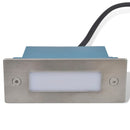 vidaXL 2 db süllyesztett LED lépcsőlámpa 44 x 111 x 56 mm
