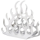 vidaXL ezüstszínű alumínium bortartó állvány 11 palackhoz