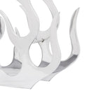 vidaXL ezüstszínű alumínium bortartó állvány 11 palackhoz