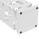 Szögletes esőermyő / sétabot tartó 48,5 cm fehér
