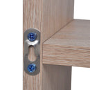 Lebegő 8 fülkés fali polc tölgy szín