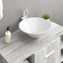 vidaXL 2 db fehér kerámia mosdótál 42 x 42 x 14 cm