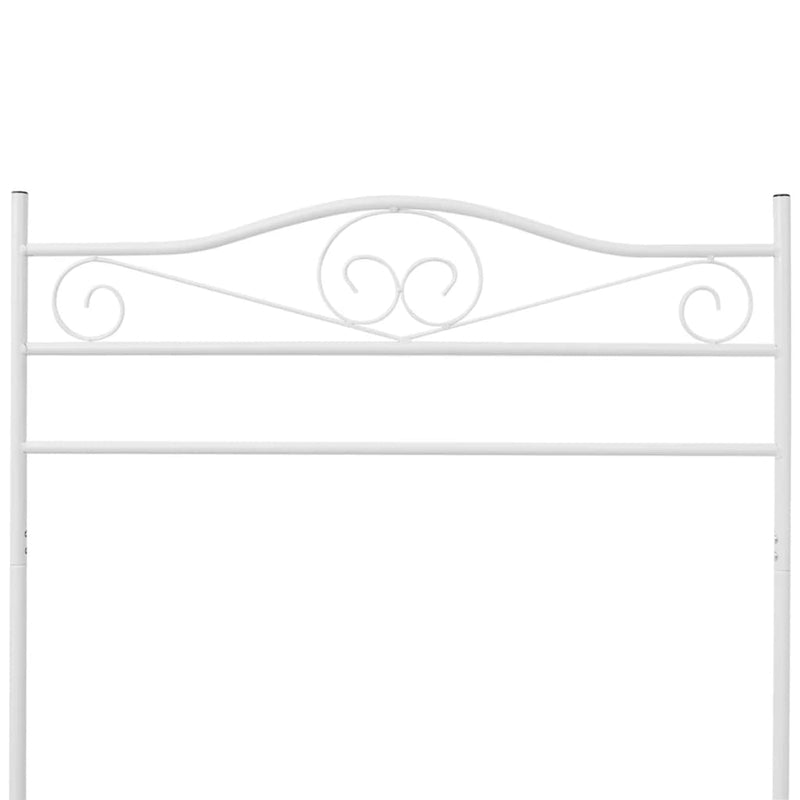 vidaXL acél ruhatartó fehér