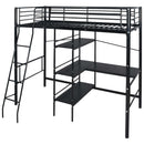 vidaXL Ágy matracmal Fekete 200 x 90 cm Fém