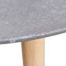 vidaXL 55cm 44cm kétrészes kisasztal/dohányzóasztal szett beton szürke