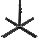 vidaXL zöld konzolos kerti napernyő 3 m