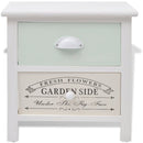 vidaXL 2 db francia stílusú éjjeliszekrény