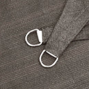 vidaXL 4x6 m antracit négyszögletű HDPE napernyő