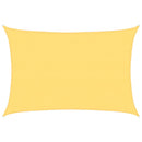 vidaXL HDPE szögletes napvitorla 4x6 m bézs