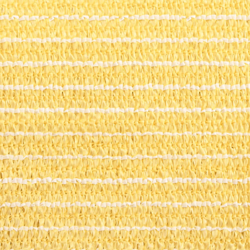 vidaXL HDPE szögletes napvitorla 4x6 m bézs