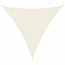 vidaXL krémszínű oxford szövet napvitorla 5 x 5 x 5 m