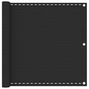 vidaXL balkon napellenző HDPE 90x600 cm Antracit