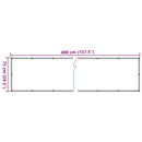 vidaXL 75x400 cm antracit Oxford szövetű erkély ablak sötétítő