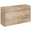 vidaXL 80x24x45 cm cipőtároló pad tölgy