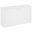 vidaXL 80x24x45 cm fehér cipőtároló pad