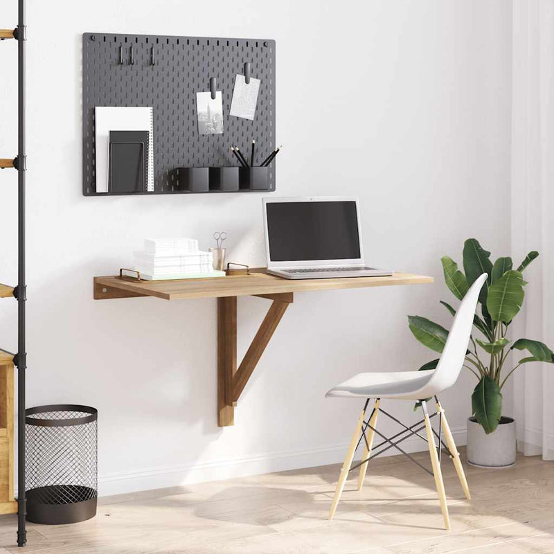 vidaXL összecsukható tölgy fali asztal 100 x 60 cm