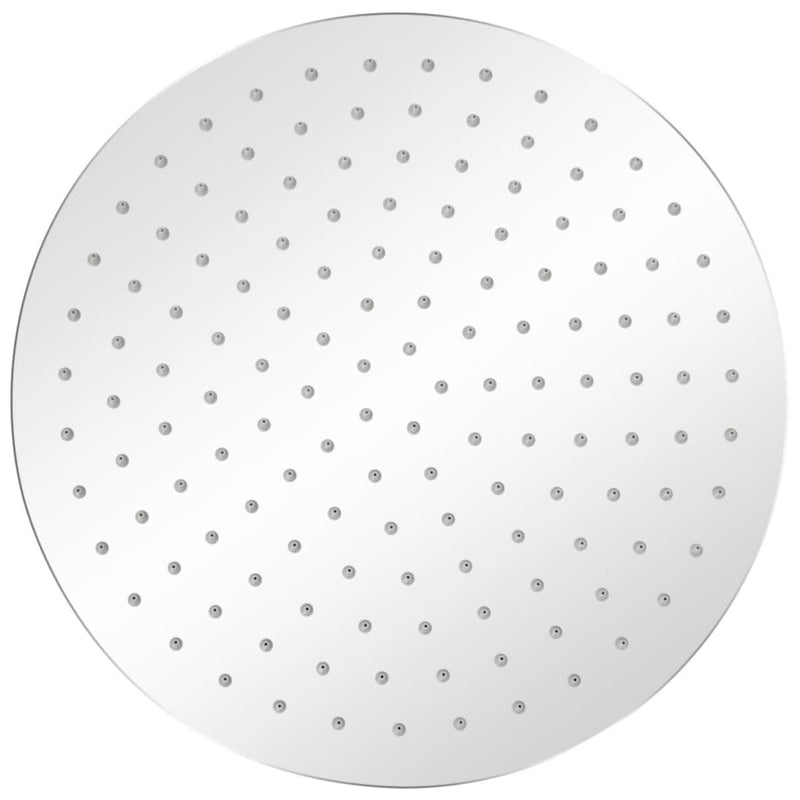 vidaXL Rozsdamentes acél zuhanyrózsa 30 cm kerek