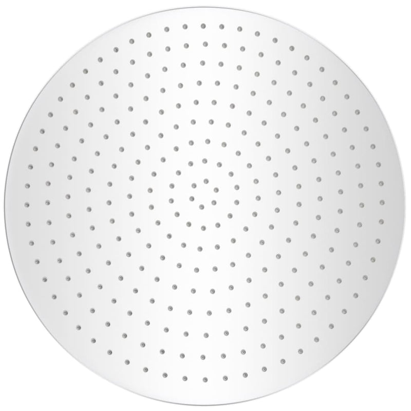 vidaXL Rozsdamentes acél zuhanyrózsa 50 cm kerek