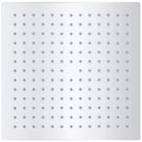 vidaXL Rozsdamentes acél zuhanyrózsa 25x25 cm négyszögletes