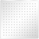 vidaXL Rozsdamentes acél zuhanyrózsa 30x30 cm négyszögletes