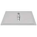 vidaXL Rozsdamentes acél zuhanyrózsa 30x30 cm négyszögletes