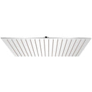 vidaXL Rozsdamentes acél zuhanyrózsa 50x50 cm négyszögletes